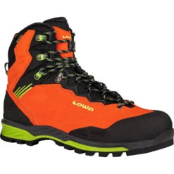 LOWA Chaussures De Randonnée Homme - Cadin II GTX Mid - Flame/lime -Lowa Boutique lowa cadin ii gtx mid flame 02 1533686
