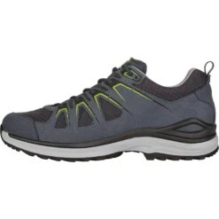 LOWA Chaussures - Innox Evo GTX Lo - Steel Blue/lime -Lowa Boutique lowa innox evo gtx lo shoes steel blue lime 2 1346326