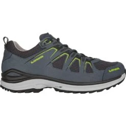 LOWA Chaussures - Innox Evo GTX Lo - Steel Blue/lime