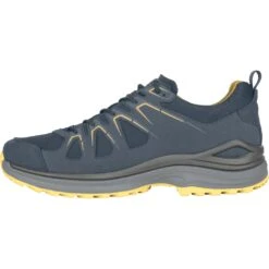 LOWA Chaussures - Innox Evo GTX Lo - Steel Blue/mustard 10 LOWA Chaussures - Innox Evo GTX Lo - Steel Blue/mustard -Lowa Boutique lowa innox evo gtx lo shoes steel blue mustard 3 1346333