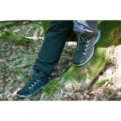 LOWA Chaussures Femme - Innox Pro GTX Mid - Steelblue/salmon -Lowa Boutique lowa innox pro gtx mid ws womens shoe steelblue salmon4 1019057 1