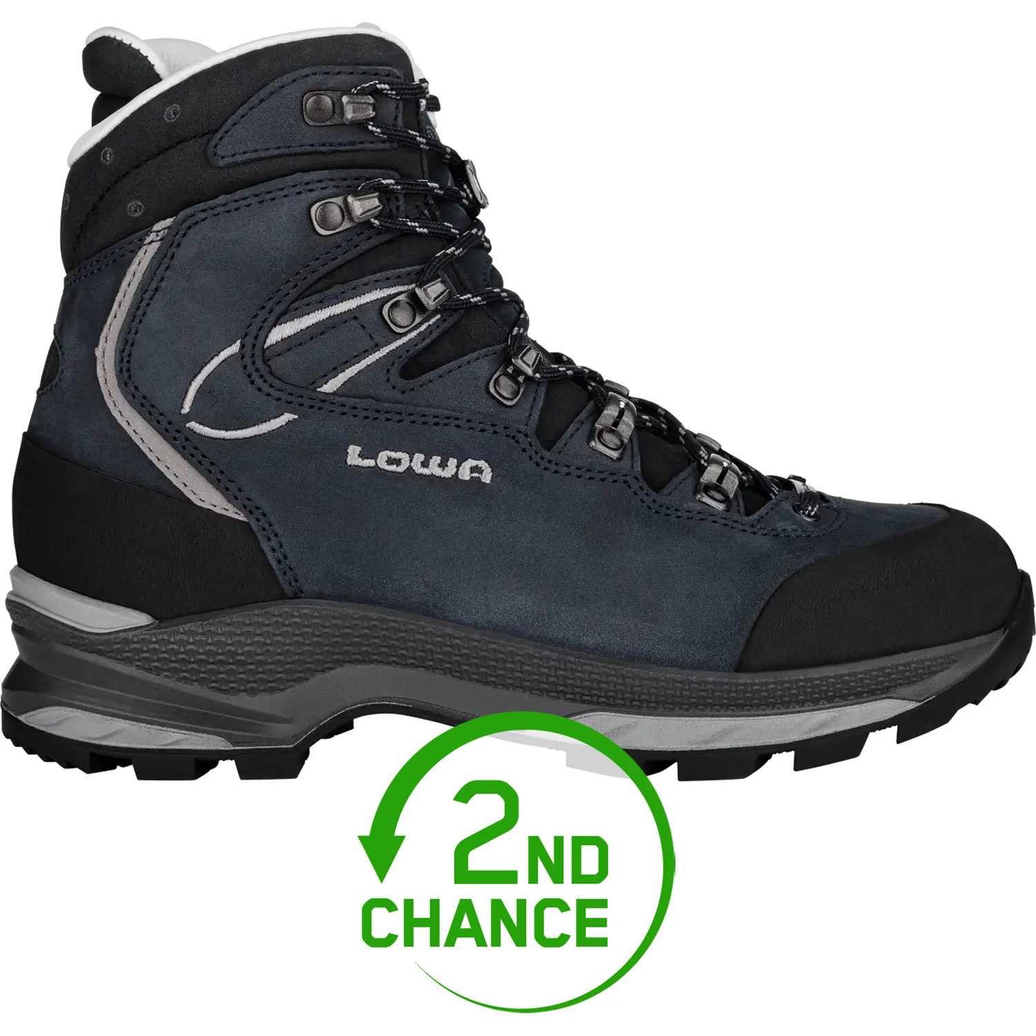 LOWA Chaussures De Trekking Femme - Mauria Evo LL - Navy/grey - Second Choix 3 LOWA Chaussures De Trekking Femme - Mauria Evo LL - Navy/grey - Second Choix