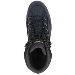 LOWA Chaussures De Randonnée Homme - Renegade GTX Mid - Dark Blue/lime -Lowa Boutique lowa renegade gtx mid shoe dark blue lime3 1026903