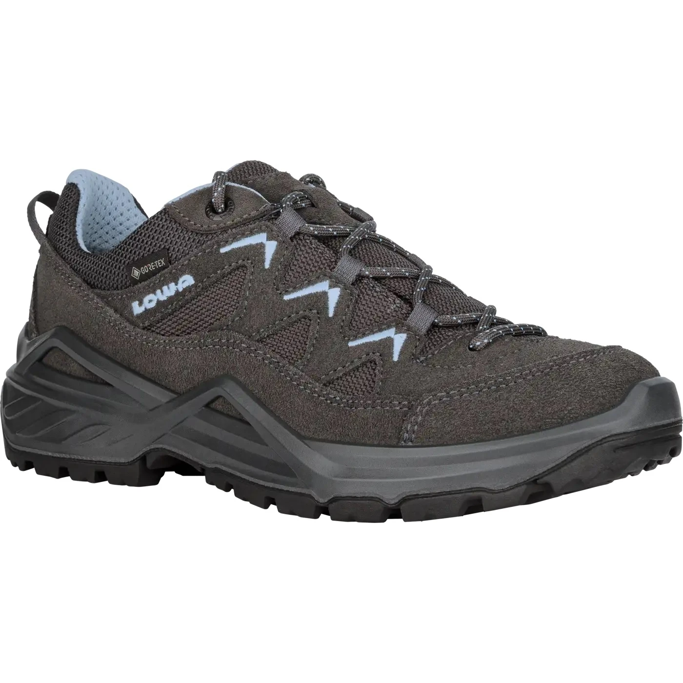 LOWA Chaussures Femme - Sirkos Evo GTX Lo - Graphite/ice Blue 5 LOWA Chaussures Femme - Sirkos Evo GTX Lo - Graphite/ice Blue – Image 3