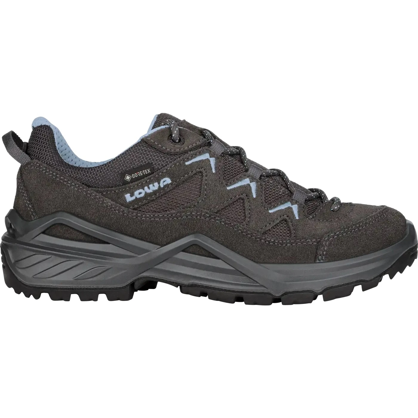 LOWA Chaussures Femme - Sirkos Evo GTX Lo - Graphite/ice Blue 3 LOWA Chaussures Femme - Sirkos Evo GTX Lo - Graphite/ice Blue