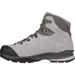 LOWA Chaussures De Randonnée Femme - Tucana GTX - Grey/coral -Lowa Boutique lowa tucana gtx ws womens shoe grey coral1 1023416